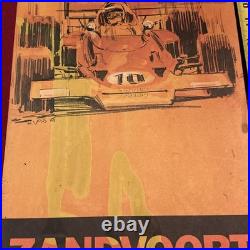 Original Poster Formula Racing Grand Prix Zandvoort Dutch Grand Prix 1971