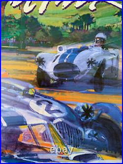 Palm Springs Grand Prix Orig. Poster George Bartell, Cobra, Shelby REDUCED $25