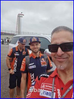Pedro Acosta Autographed 2025 VIP Badge From Circuit Of The Americas Motogp