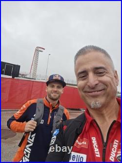 Pedro Acosta Autographed 2025 VIP Badge From Circuit Of The Americas Motogp