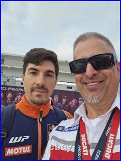 Pedro Acosta Autographed 2025 VIP Badge From Circuit Of The Americas Motogp