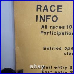 Phoenix Grand Prix 1977 Motorcross Poster Sun Motorcycle Club Tempe Arizona