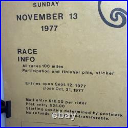 Phoenix Grand Prix 1977 Motorcross Poster Sun Motorcycle Club Tempe Arizona
