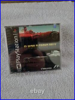 Playstation PS1 F1 WORLD GRAND PRIX 2000 MISB New Sealed Rare