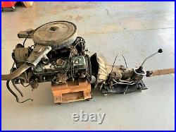 Pontiac 400-4 speed GTO Lemans GT-37 Complete Drive Train Engine Trans & Axle