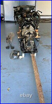 Pontiac 400-4 speed GTO Lemans GT-37 Complete Drive Train Engine Trans & Axle