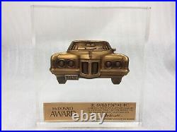 Pontiac Dealer Award 1969 grand prix wide track mcdonald award