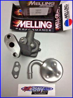 Pontiac V8 Engines High Performance Oil Pump With Screen Melling 10540