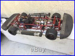 Quarter 1/4 scale RC Car WCM With Zenoah G2D And Rusty Wallace Grand Prix Body