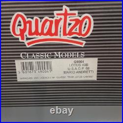 Quartzo 118 Lotus 49B 1968 US Grand Prix Mario Andretti Diecast Race Car Q9004