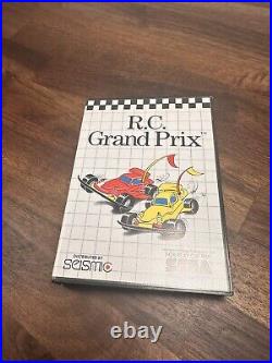 R. C. Grand Prix (Sega Game Gear, 1992) CIB, hangtag, white label, rare