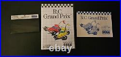 R. C. Grand Prix Sega Master System SMS Complete NTSC Release TESTED WORKING