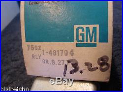 RELAY Circuit Breaker NEW GM NOS 481794 Pontiac Buick Oldsmobile 1965-1972 A6