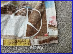 Race Car Curtain Set (3) Drapes Foreign Racing Grand Prix Formula 1 Fabric VTG