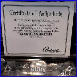 Racing Champions 124 DieCast SIGNED Mario & Michael Andretti Grand Prix Houston