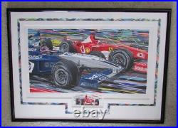 Randy Owens 2003 Grand Prix Nascar Ltd Ed S/n 16/130 Framed Lithograph