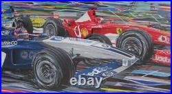 Randy Owens 2003 Grand Prix Nascar Ltd Ed S/n 16/130 Framed Lithograph