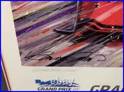 Randy Owens Signed print Grand Prix Baltimore 2013 Camden yard Background