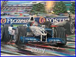 Randy Owens lithograph Formula 1 US Grand Prix at Indianapolis 2001