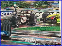 Randy Owens lithograph Formula 1 US Grand Prix at Indianapolis 2001