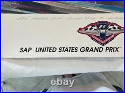 Randy Owens lithograph Formula 1 US Grand Prix at Indianapolis 2001