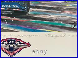 Randy Owens lithograph Formula 1 US Grand Prix at Indianapolis 2001