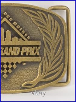 Rare 1989 Inaugural Ruan Grand Prix Belt Buckle L. E. 1 Of 500 Des Moines, IA