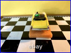 Rare Color Atlas HO Slot Car, Yellow Pontiac Grand Prix Convertible