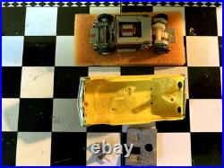 Rare Color Atlas HO Slot Car, Yellow Pontiac Grand Prix Convertible