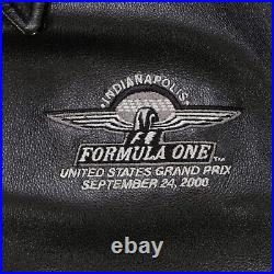 Rare VTG Formula One F1 U. S. Grand Prix Indianapolis 2000 Leather Jacket 2000s