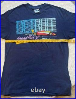 Rare Vintage 1987 Detroit Grand Prix June 21st T-shirt