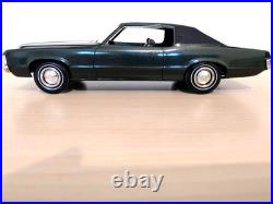Rare-color! Original Vintage 1969 Pontiac Grand Prix Promo Model Super Nice