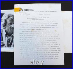Renault USA Elf Formula One Team Press Release Kit 1980 Rene Arnoux, Jabouille +