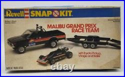 Revell Snap Kit MALIBU GRAND PRIX RACE TEAM Toyota Virage #6452 Partial Built