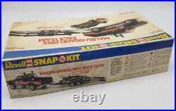 Revell Snap Kit MALIBU GRAND PRIX RACE TEAM Toyota Virage #6452 Partial Built