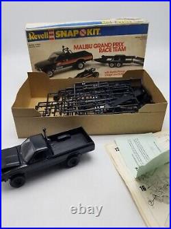 Revell Snap Kit MALIBU GRAND PRIX RACE TEAM Toyota Virage #6452 Partial Built