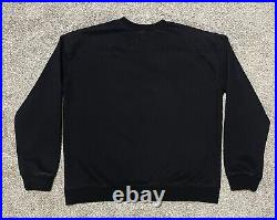 Rhude Trendy Sweatshirt Crewneck Grand Prix Circuit De Monaco Black Sz. Large