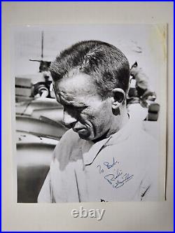 Richie Ginther Signed Photo F1 Grand Prix Ferrari Racing Rare 60's VTG