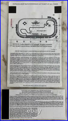 S Vettel F1 Debut & L Hamilton US Debut & Win 2007 U. S F1 Grand Prix Pass
