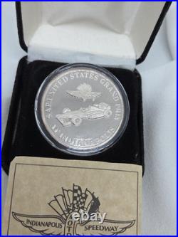 SAP US GRAND PRIX Indianapolis Motor Speed Way 1 oz Fine Silver