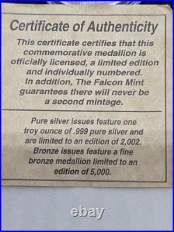 SAP US GRAND PRIX Indianapolis Motor Speed Way 1 oz Fine Silver