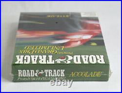 SEALED Accolade Grand Prix Unlimited 1992 MS-DOS 3.5 Big Box PC RARE NEW NOS