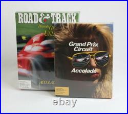SEALED LOT 1988 Grand Prix Circuit / Unlimited Accolade RARE Big Box PC