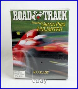 SEALED LOT 1988 Grand Prix Circuit / Unlimited Accolade RARE Big Box PC