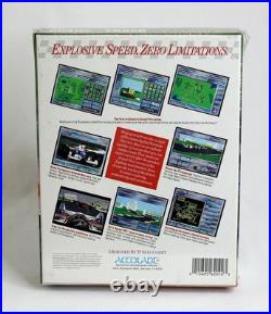 SEALED LOT 1988 Grand Prix Circuit / Unlimited Accolade RARE Big Box PC