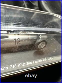 SPARK 1/43 Dan Gurney Porsche 718 Scarce #12 French Grand Prix 1961 USA RARE