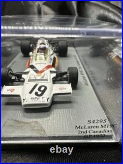 SPARK 1/43 S4295 McLaren M19C #19 Yardley Revson 2nd Canadian Grand Prix 1972 US