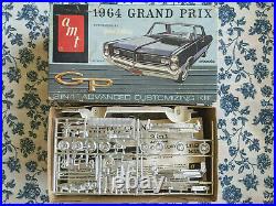SUPER RARE ORIGINAL AMT ANNUAL 1964 PONTIAC GRAND PRIX Model Kit, GORGEOUS