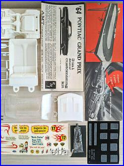 SUPER RARE ORIGINAL AMT ANNUAL 1964 PONTIAC GRAND PRIX Model Kit, GORGEOUS