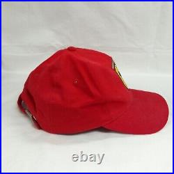 Scuderia Ferrari Formula One Indianapolis Red Strap Back Hat US Grand Prix